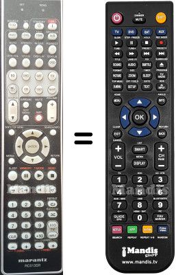 Gleichwertige Fernbedienung Marantz RC013SR