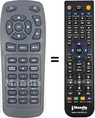 Replacement remote control Connect 120