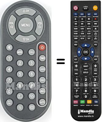 Replacement remote control REMCON2192