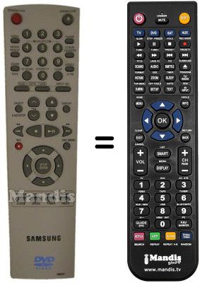 Replacement remote control 00002 A