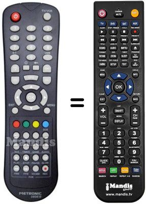 Replacement remote control Metronic ZAPBOX EH-M2