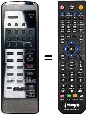 Replacement remote control Orion VH 1177