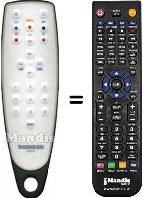 Replacement remote control Thomson 10 MH 73 B Replacement remote control Thomson 10 MH 73 B