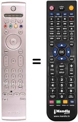 Gleichwertige Fernbedienung PYE 30 PF 9946 Gleichwertige Fernbedienung PYE 30 PF 9946