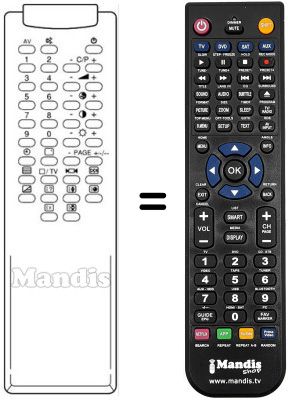 Replacement remote control 3F14-00022-080
