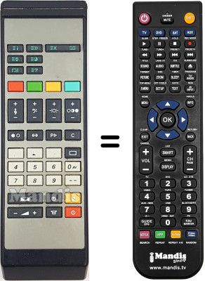 Replacement remote control 5652 13 12