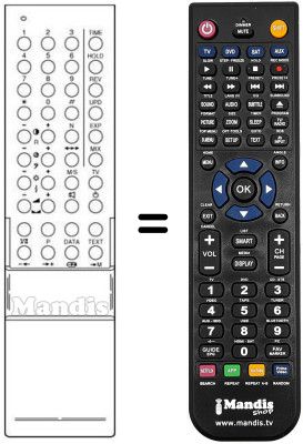 Replacement remote control 86174