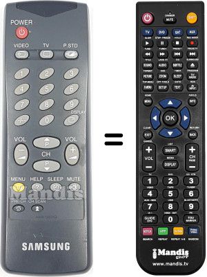 Replacement remote control AA59-10031Q
