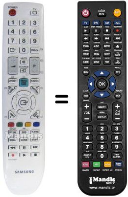 Gleichwertige Fernbedienung Samsung BN59-00864A Gleichwertige Fernbedienung Samsung BN59-00864A