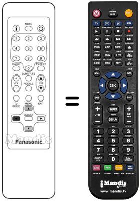Replacement remote control DSB 9600