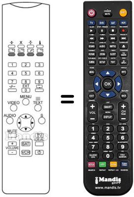 Replacement remote control ES 3 B