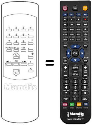 Replacement remote control FB 35