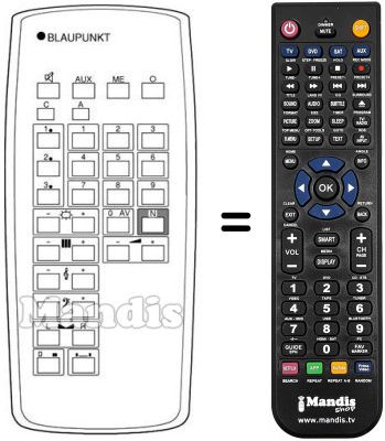Replacement remote control ID 32