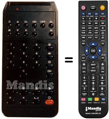 Replacement remote control INFRARED 360