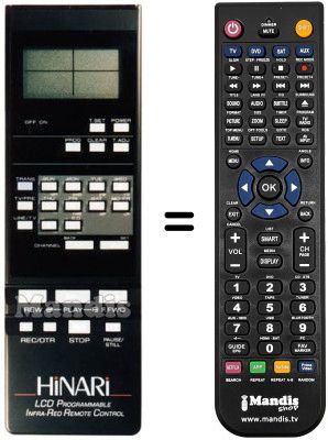 Replacement remote control LCD PROGRAMMABLE