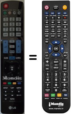 Replacement remote control AKB72914271