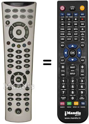 Replacement remote control Medion MD 7223 LCD