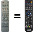 Replacement remote control Metronic 441555