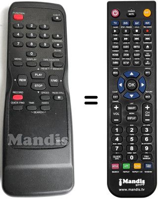 Gleichwertige Fernbedienung Funai 27A-454