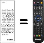 Replacement remote control Orion 6540