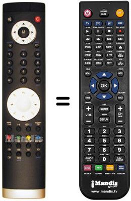 Replacement remote control Schaub Lorenz SL 32 LT 843