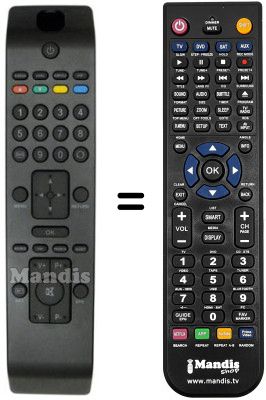 Gleichwertige Fernbedienung RC 3902