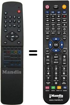 Replacement remote control RC 647340