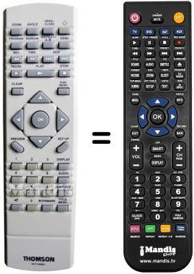 Gleichwertige Fernbedienung RCT 195 DB1 Gleichwertige Fernbedienung RCT 195 DB1