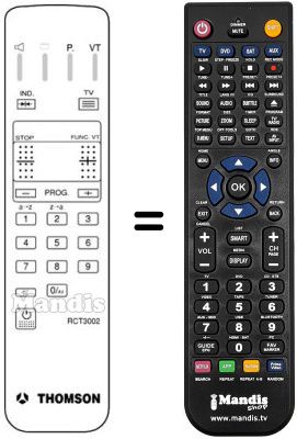 Replacement remote control Nogamatic 28 DT 65 JD