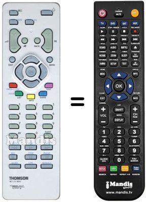 Gleichwertige Fernbedienung Arc En Ciel DTI 551