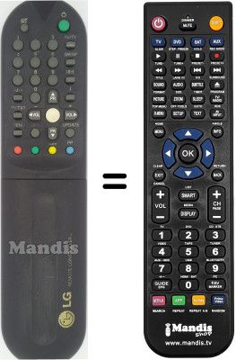 Replacement remote control LG CB 20F84