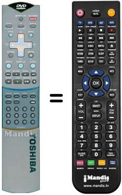 Replacement remote control SE-R0019