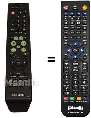Replacement remote control Samsung HT-Q9