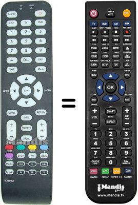 Gleichwertige Fernbedienung Arc En Ciel 32 E 92 NH 22 W Gleichwertige Fernbedienung Arc En Ciel 32 E 92 NH 22 W