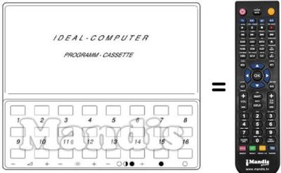 Gleichwertige Fernbedienung UFB 10