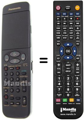 Replacement remote control VEQ1957