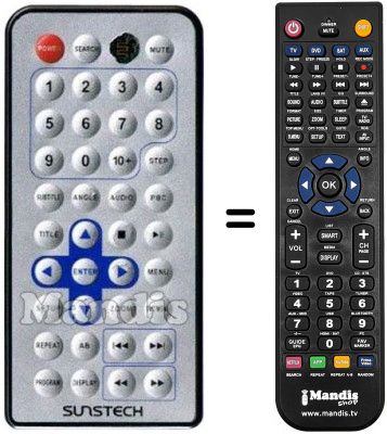 Replacement remote control Nortek PDVX-450