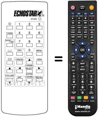 Replacement remote control Legend SR 800