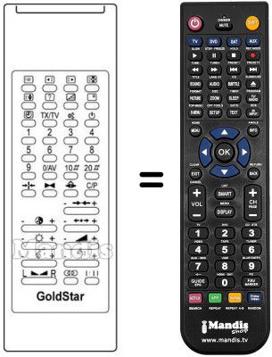 Gleichwertige Fernbedienung LG CBT2162M