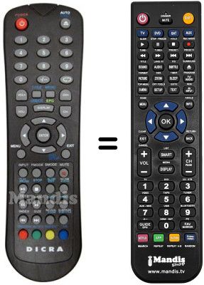 Gleichwertige Fernbedienung REMCON1359