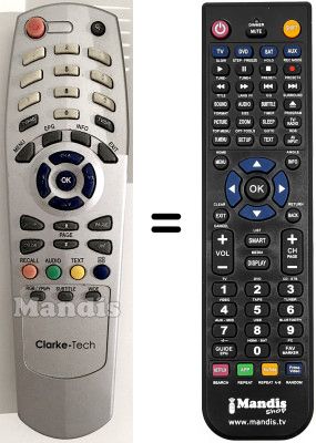 Gleichwertige Fernbedienung REMCON755