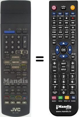 Replacement remote control RM-C761