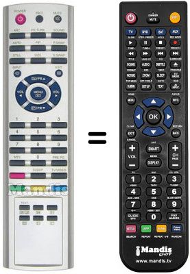 Gleichwertige Fernbedienung REMCON690