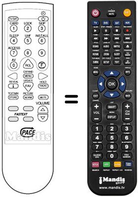 Replacement remote control REMCON132