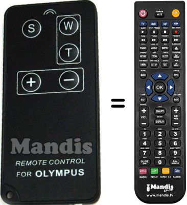 Replacement remote control Olympus 300