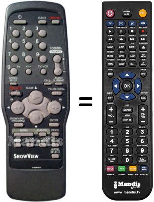 Replacement remote control Orion 07660BM070