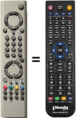 Gleichwertige Fernbedienung Technical LCD 3718HDTB