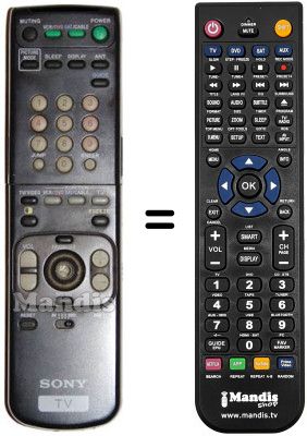 Replacement remote control RM-Y174