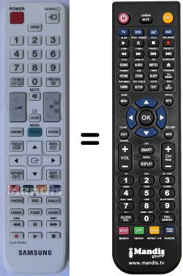 Replacement remote control Samsung SYNCMASTER T22A350