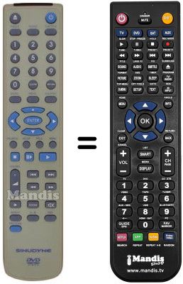 Gleichwertige Fernbedienung REMCON1374